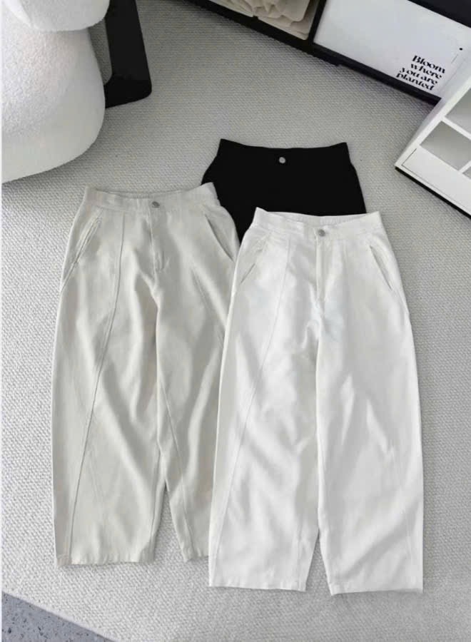 Q865 quần kaki lụa 2 túi đứng