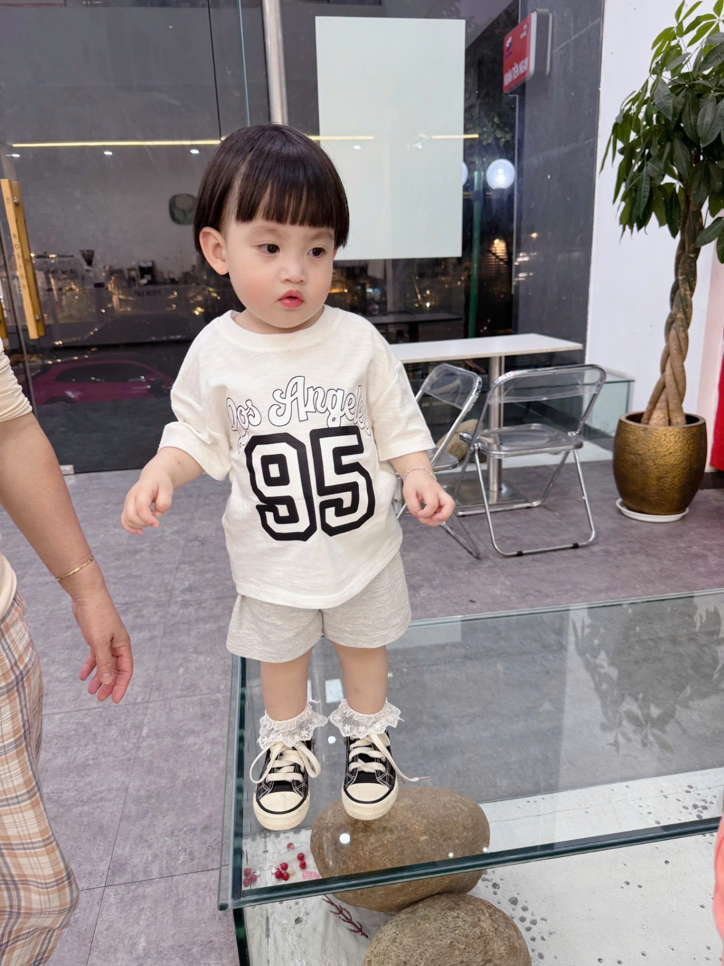 S25# Set 2 áo số bé gái