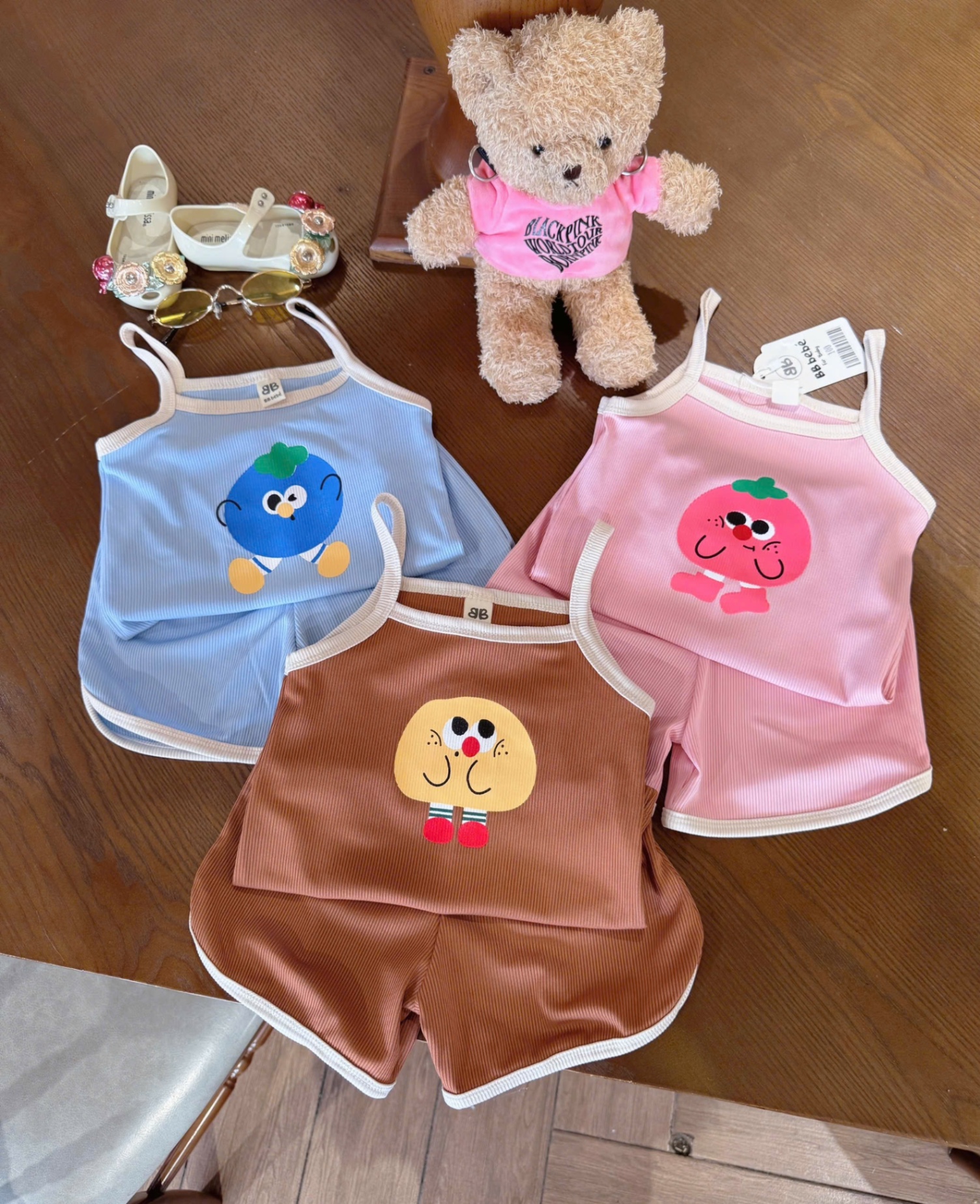 S98# Set 3 bộ 2 dây bé gái
