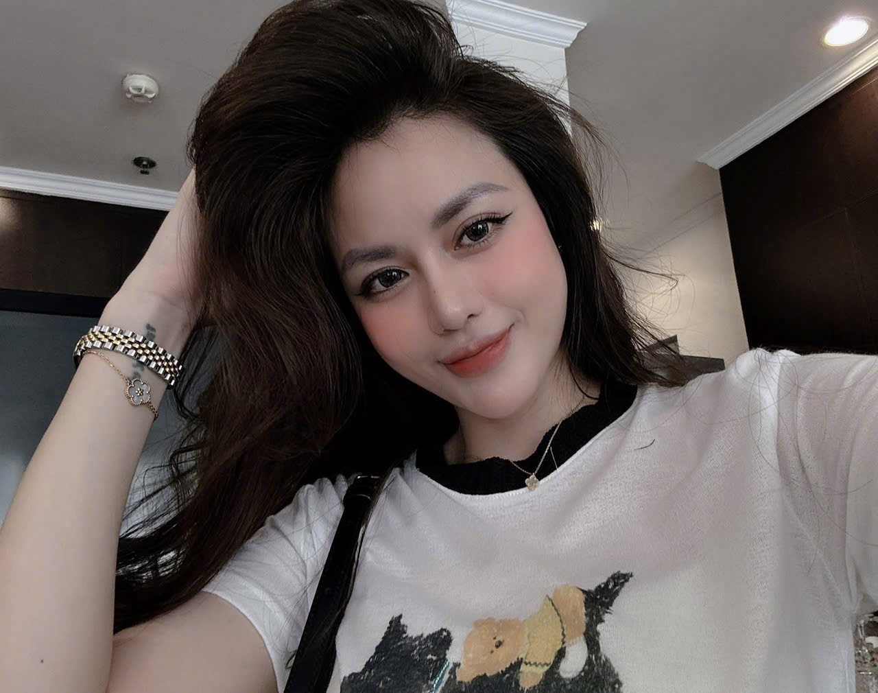 B85 bộ chó quần kẻ caro