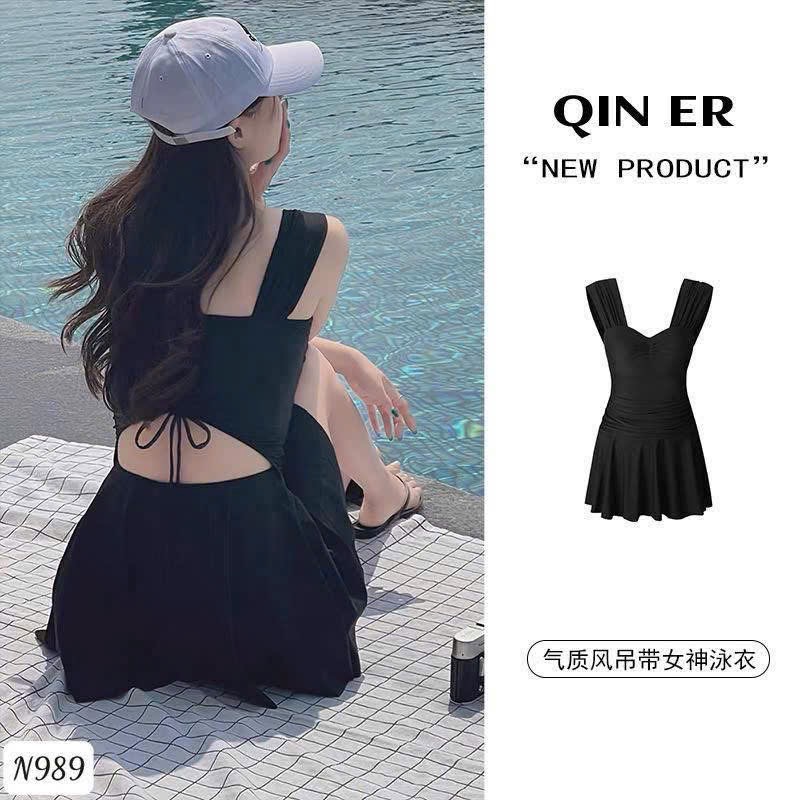 CV - BB02 bộ đen bơi nữ 2 dây