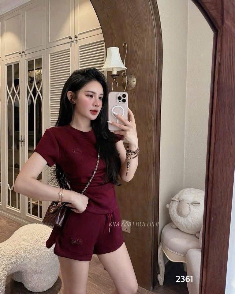BĐ01 bộ đùi đỏ mận
