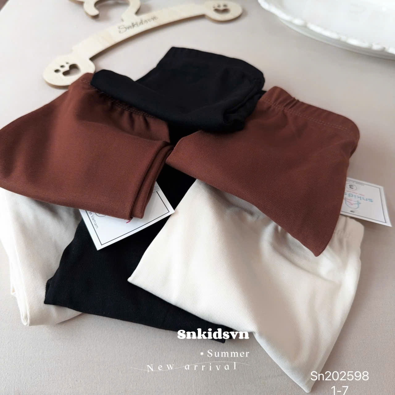 SG01 set 3 quần legging bé gái