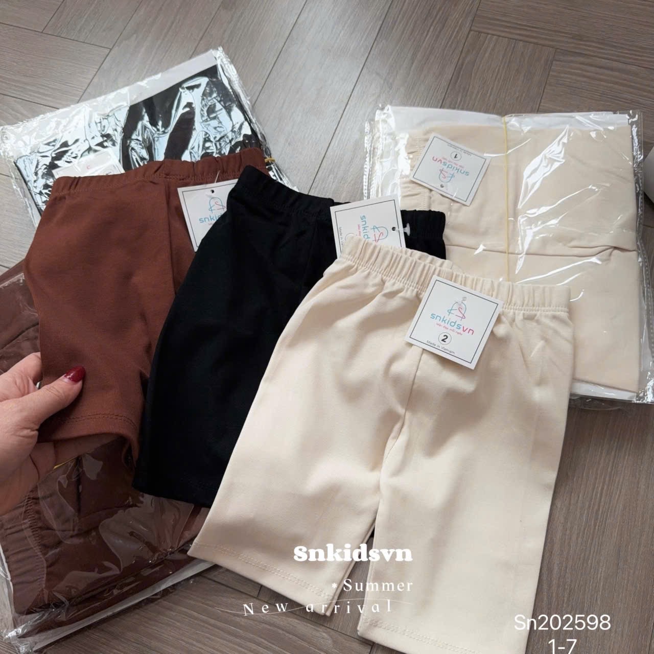 SG01 set 3 quần legging bé gái