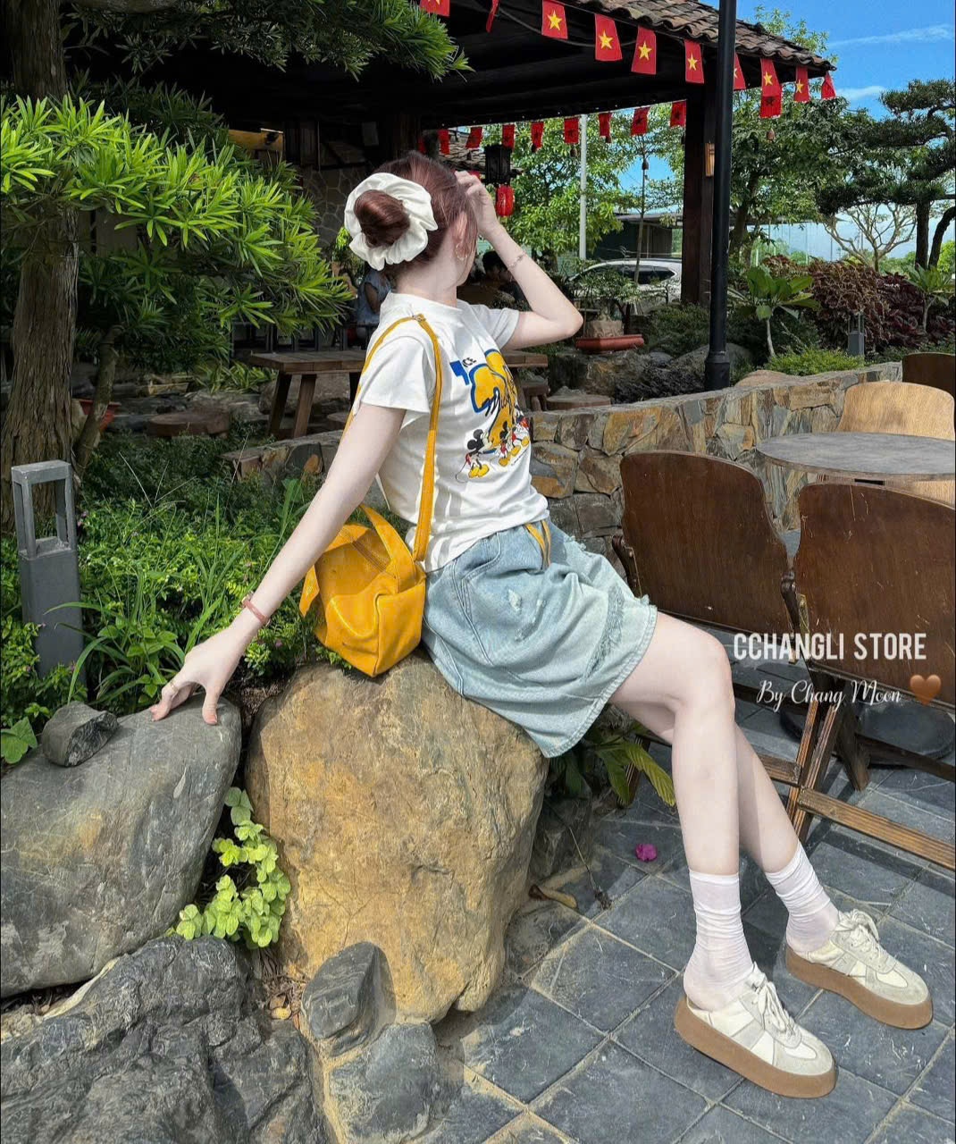 CV-S30 Set Áo Phông Quần Bò