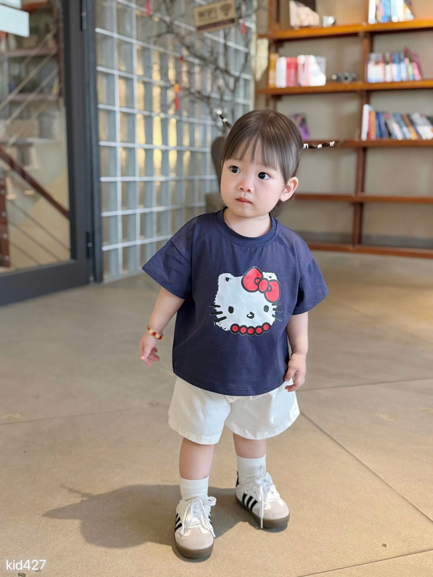 Sc28 Set bộ đùi Hello Kitty cho bé gái