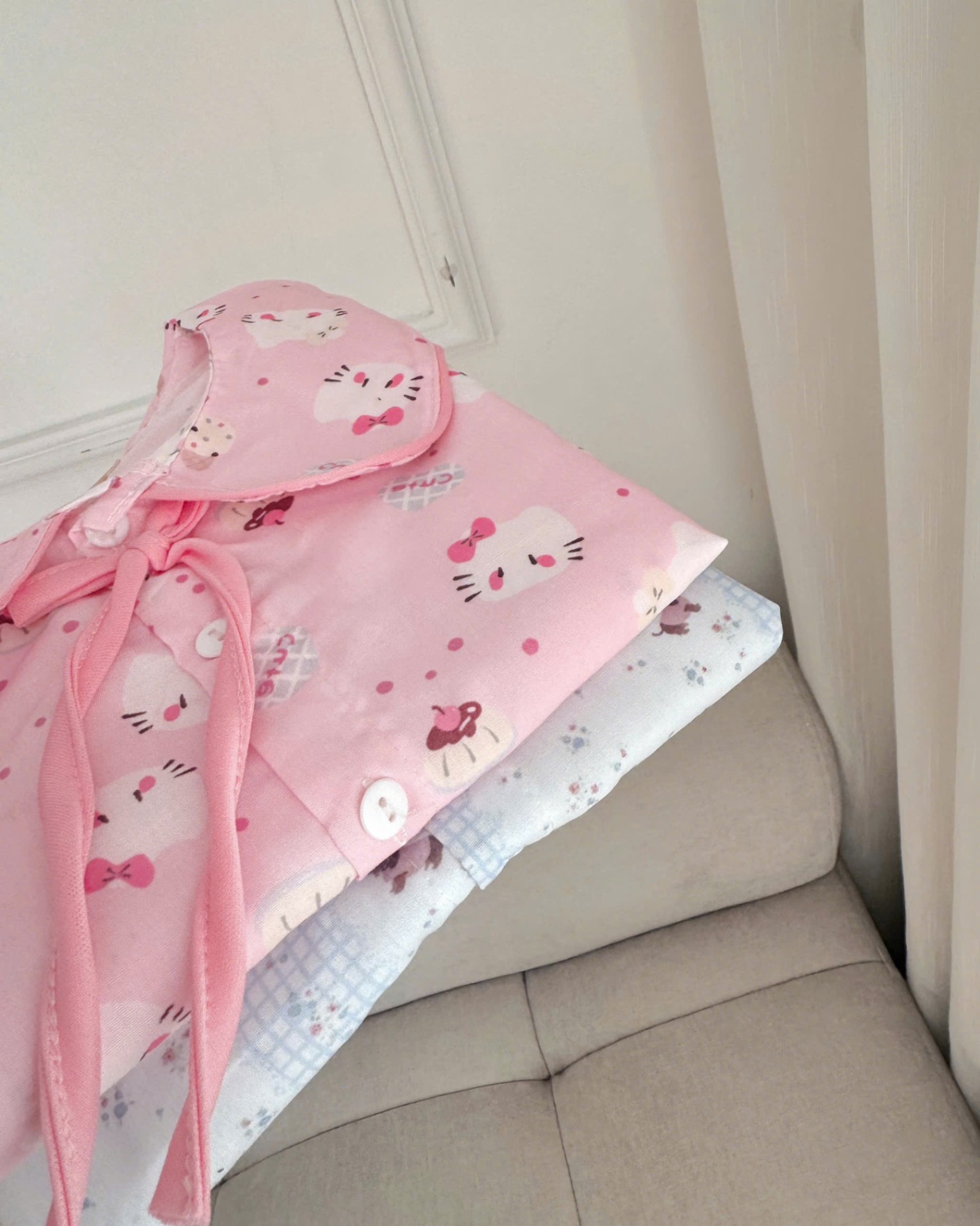 Sp29 Set bộ Pijama hoa nhí cho bé