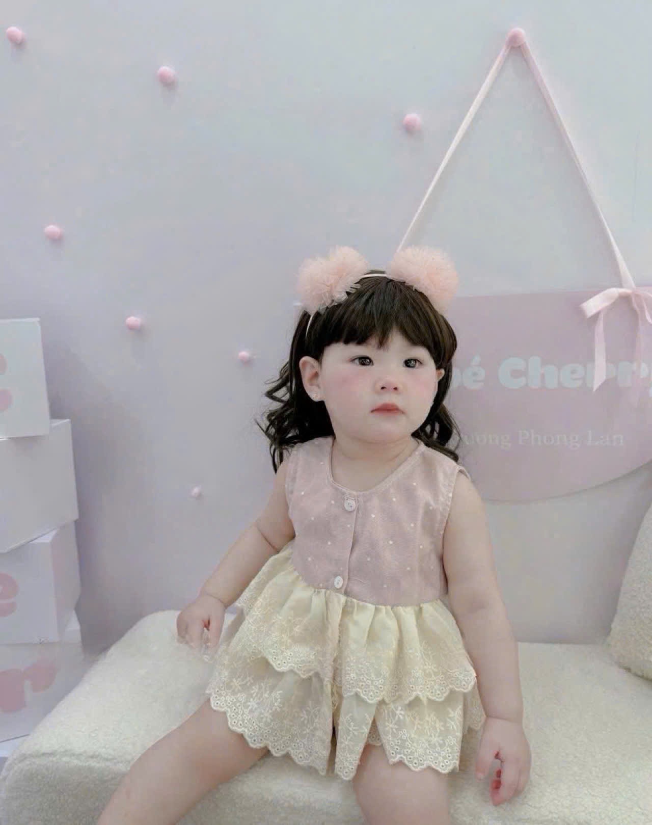 Sb35 Set bộ chất lien bé gái