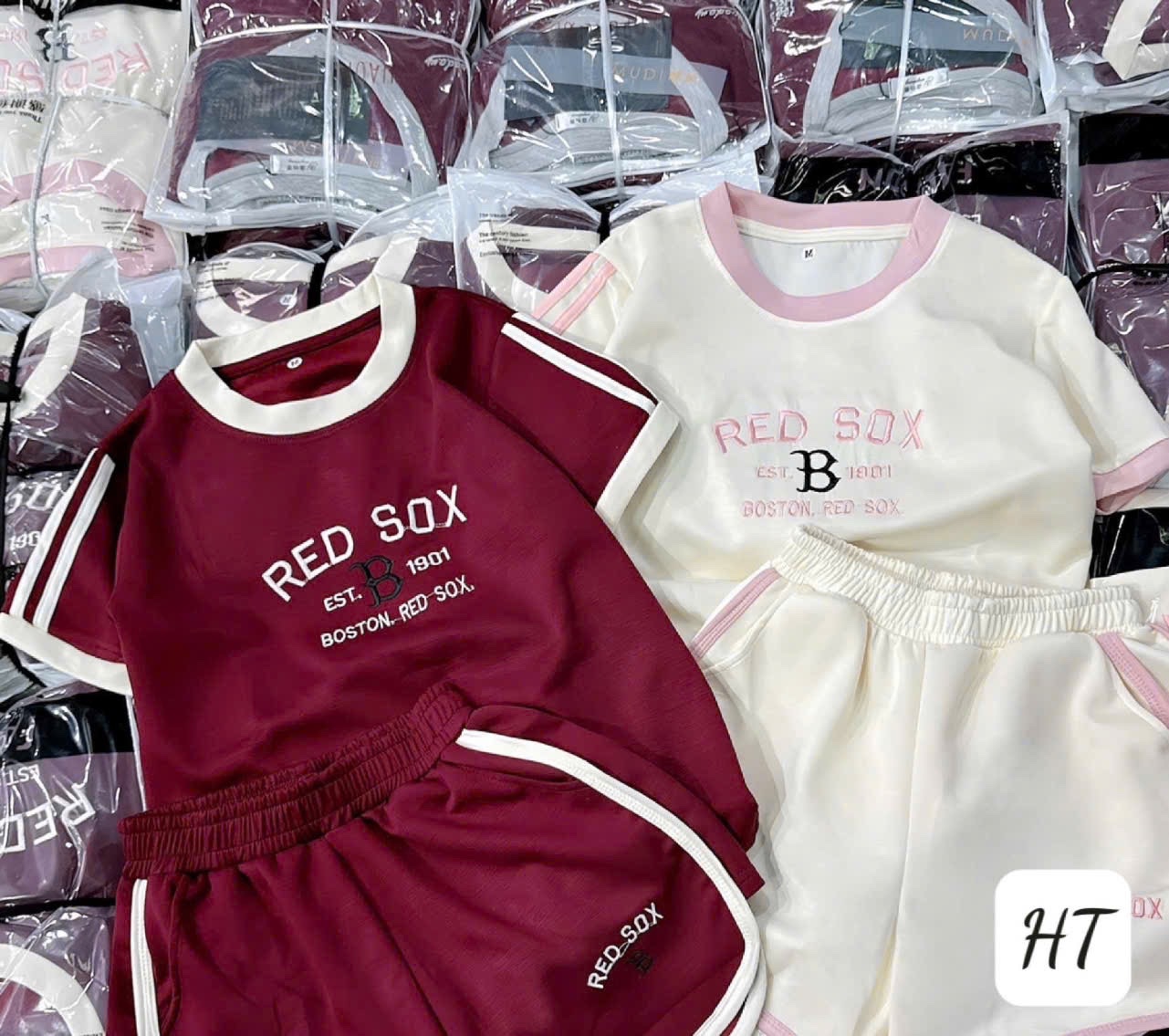 SB99 set bộ Red Sox 2 màu cho nữ