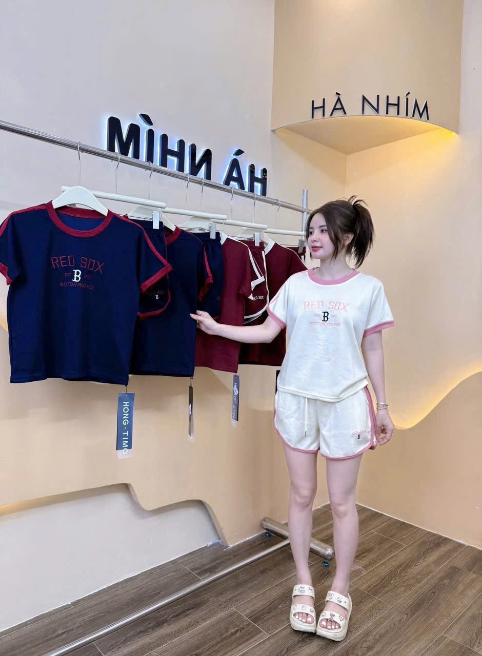 SB99 set bộ Red Sox 2 màu cho nữ