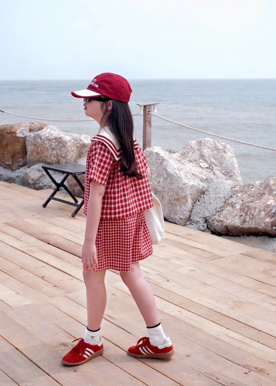 BC92 Set bộ kẻ đỏ - cho con