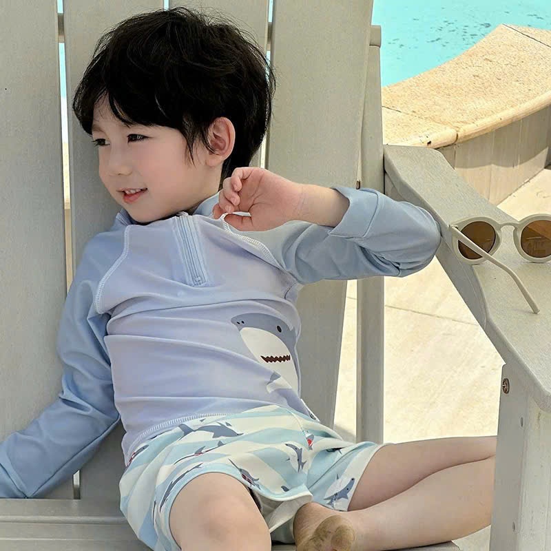 CV-Bb6 Bộ bơi cá mập 2 mảnh cho bé trai