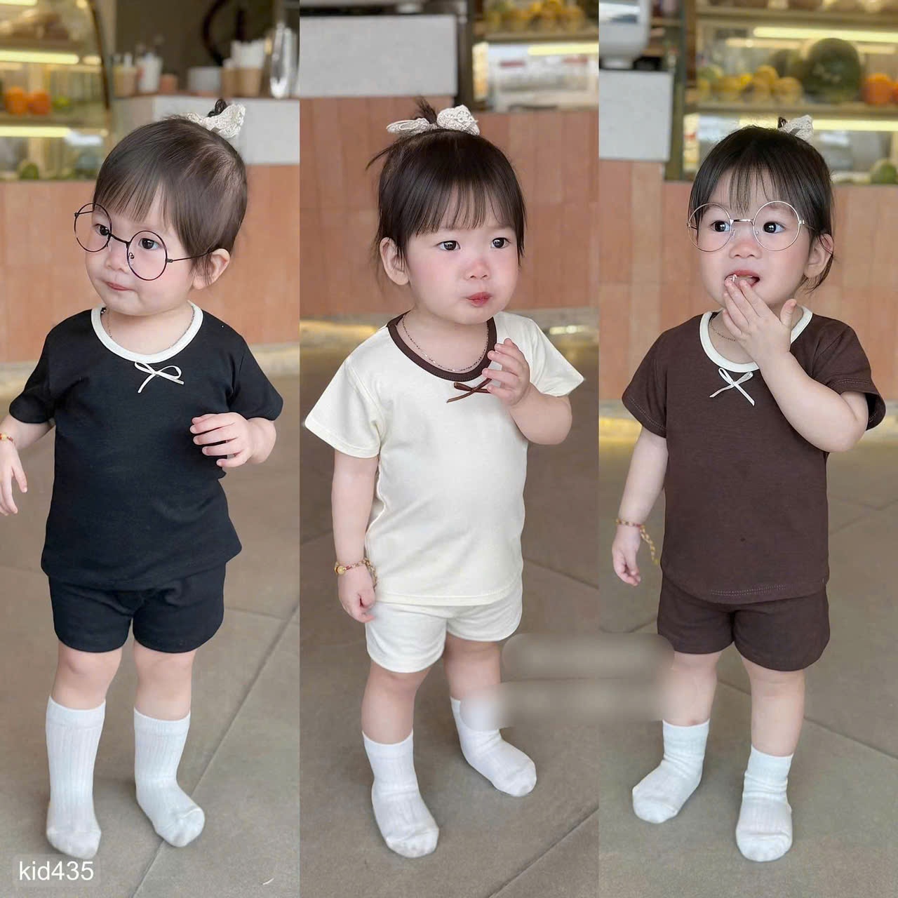 Sb39 Set 3 bộ đùi cho bé gái -X