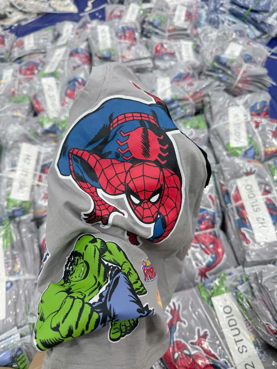 Cv-Sb8 Set bộ siêu nhân nhện Marvel cho bé trai