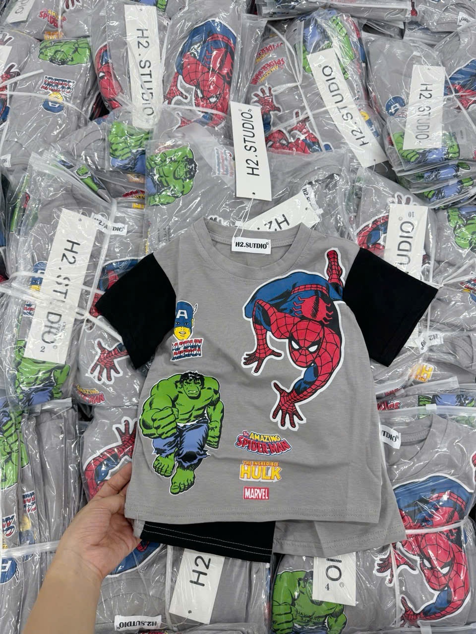 Cv-Sb8 Set bộ siêu nhân nhện Marvel cho bé trai