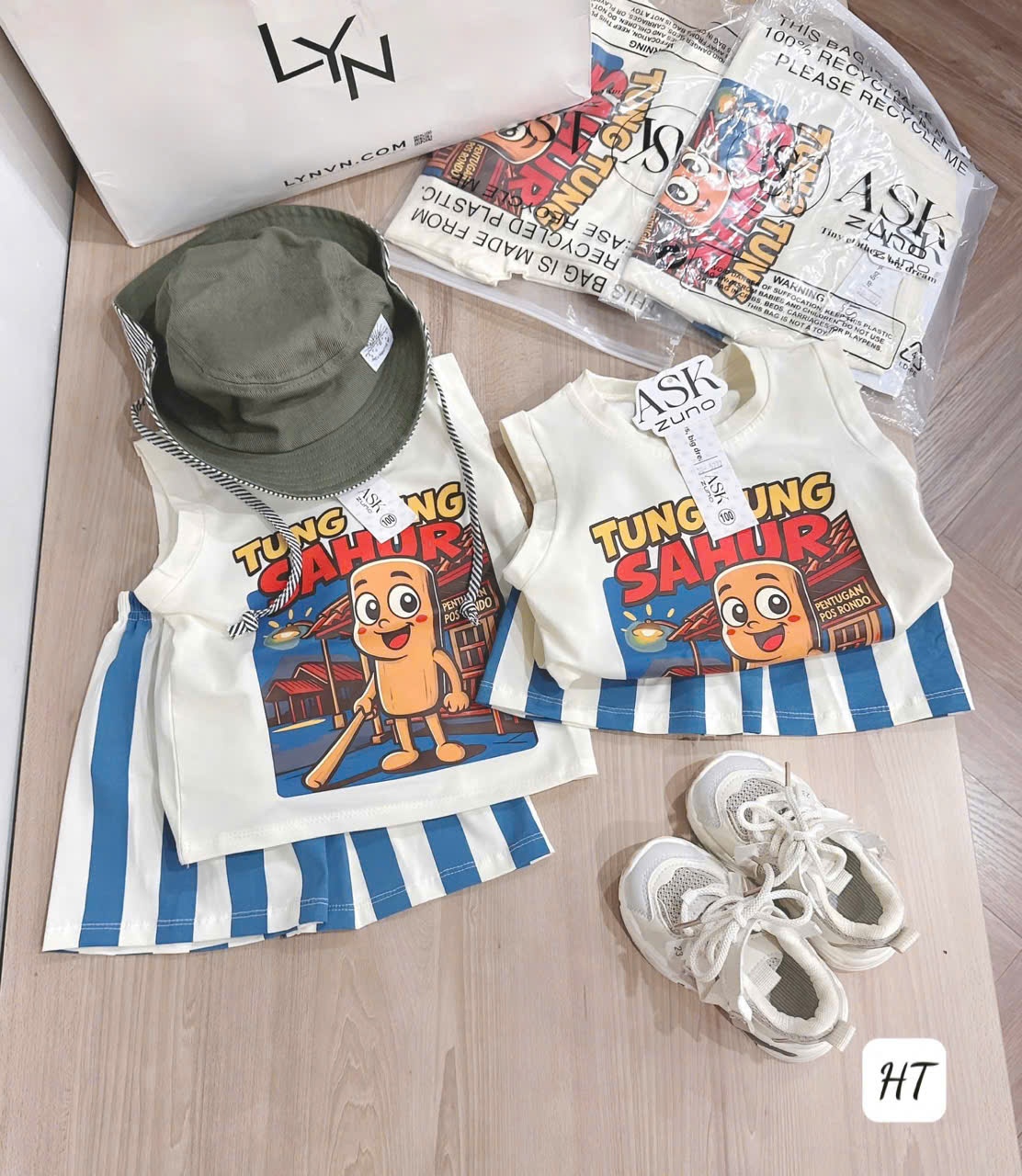 Sb63 Set bộ Tung tung sahur bé trai