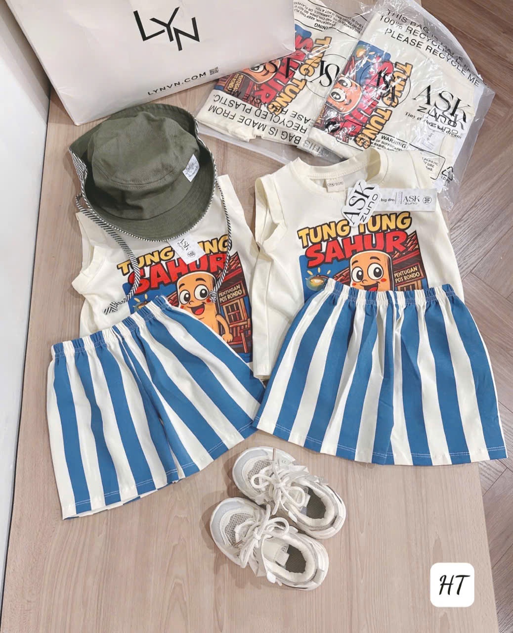Sb63 Set bộ Tung tung sahur bé trai