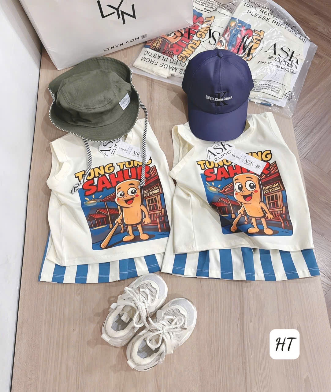 Sb63 Set bộ Tung tung sahur bé trai