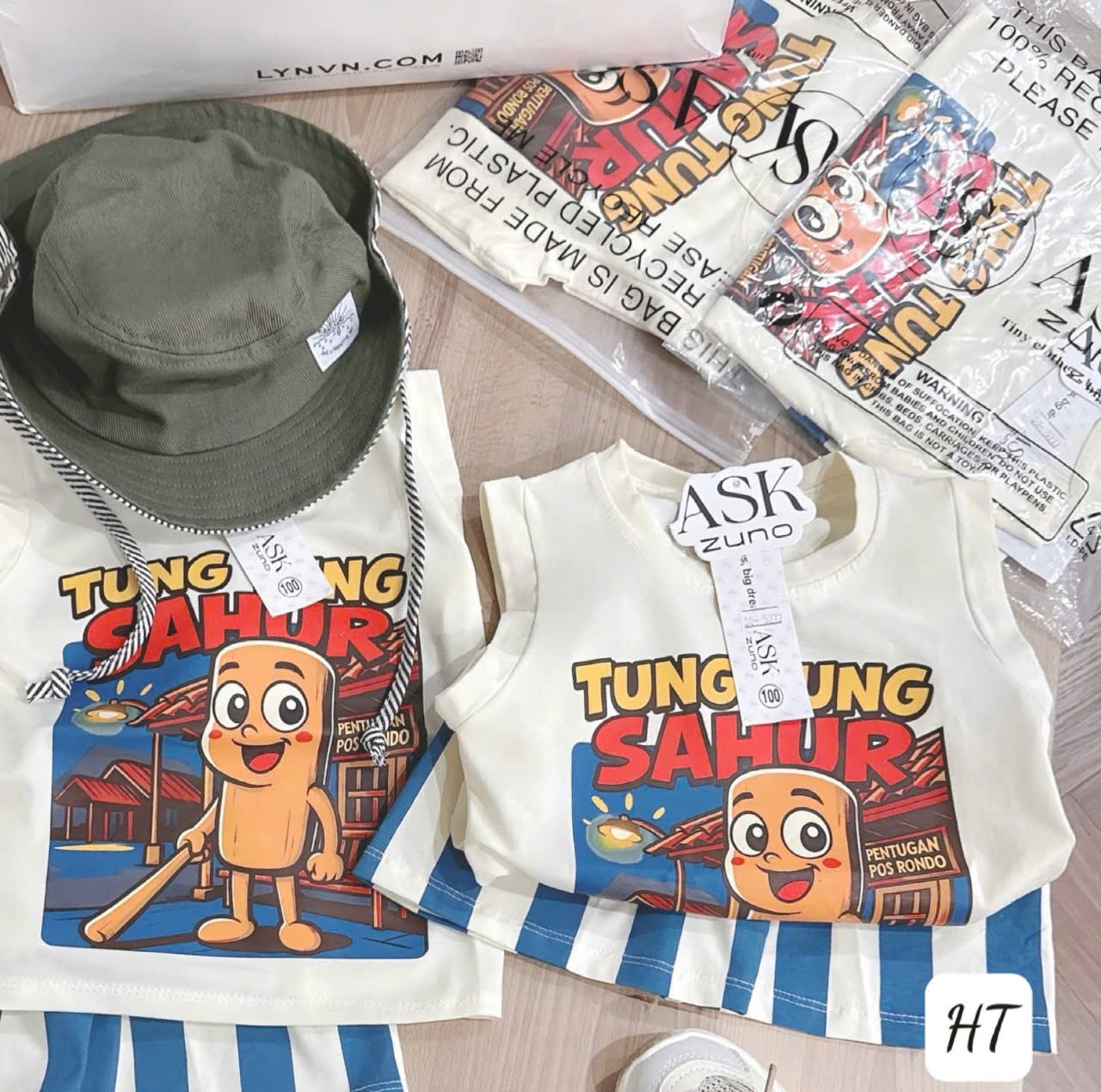 Sb63 Set bộ Tung tung sahur bé trai