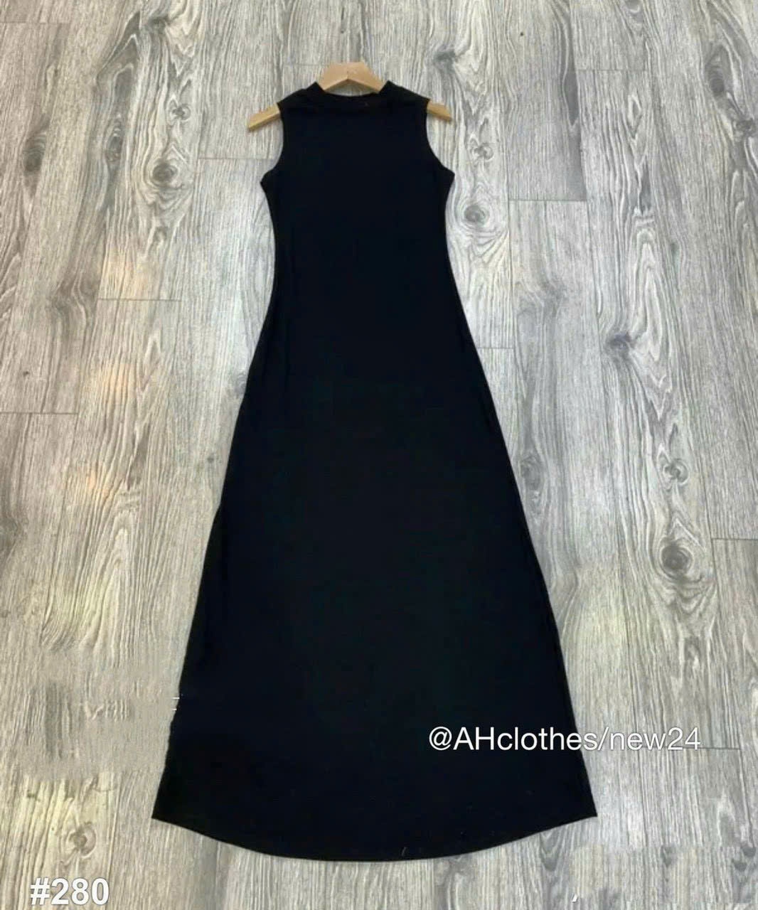 Vdn06 Váy suông dài sát nách cho nữ