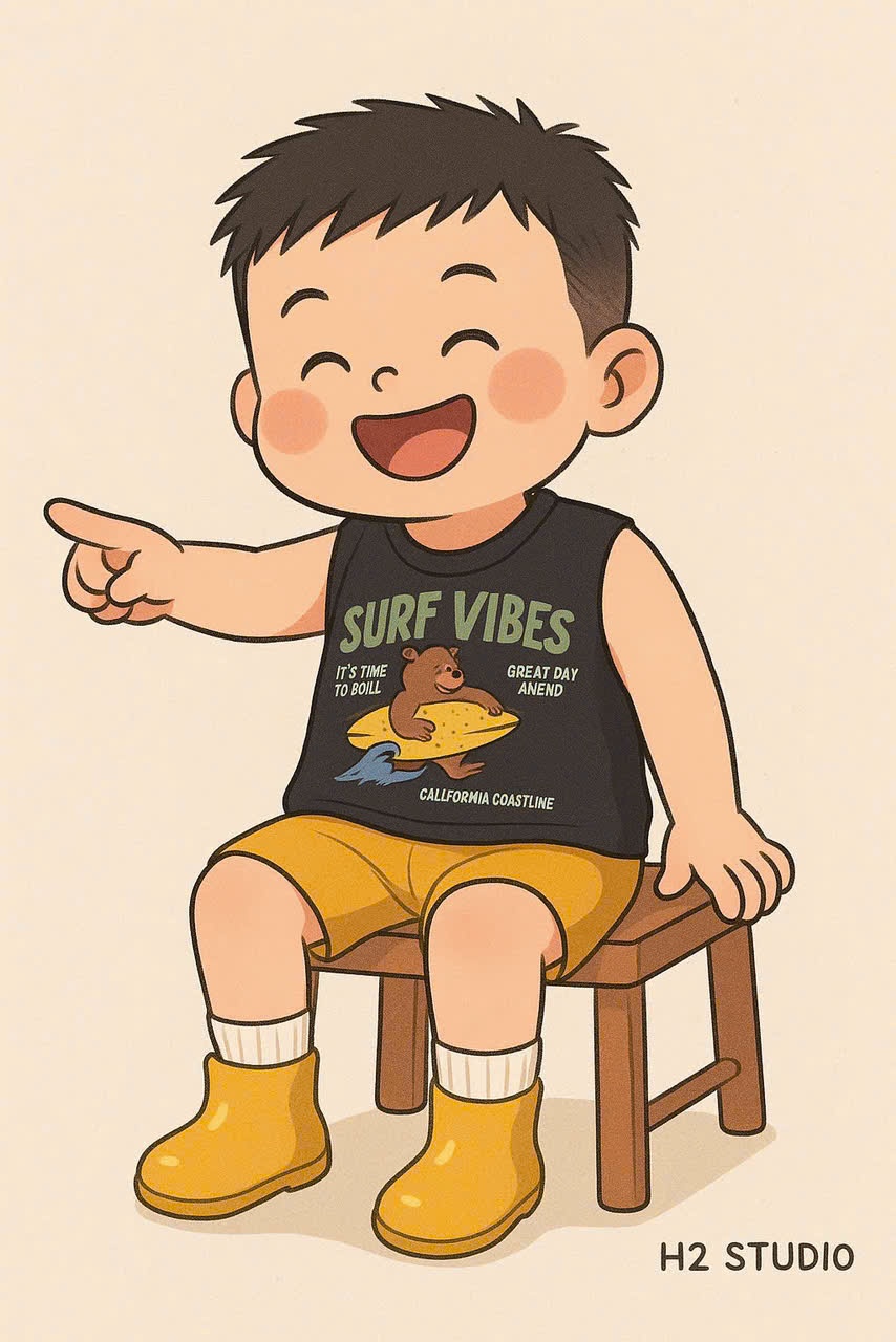 Bbt59 Bộ cotton sát nách chất thun mịn