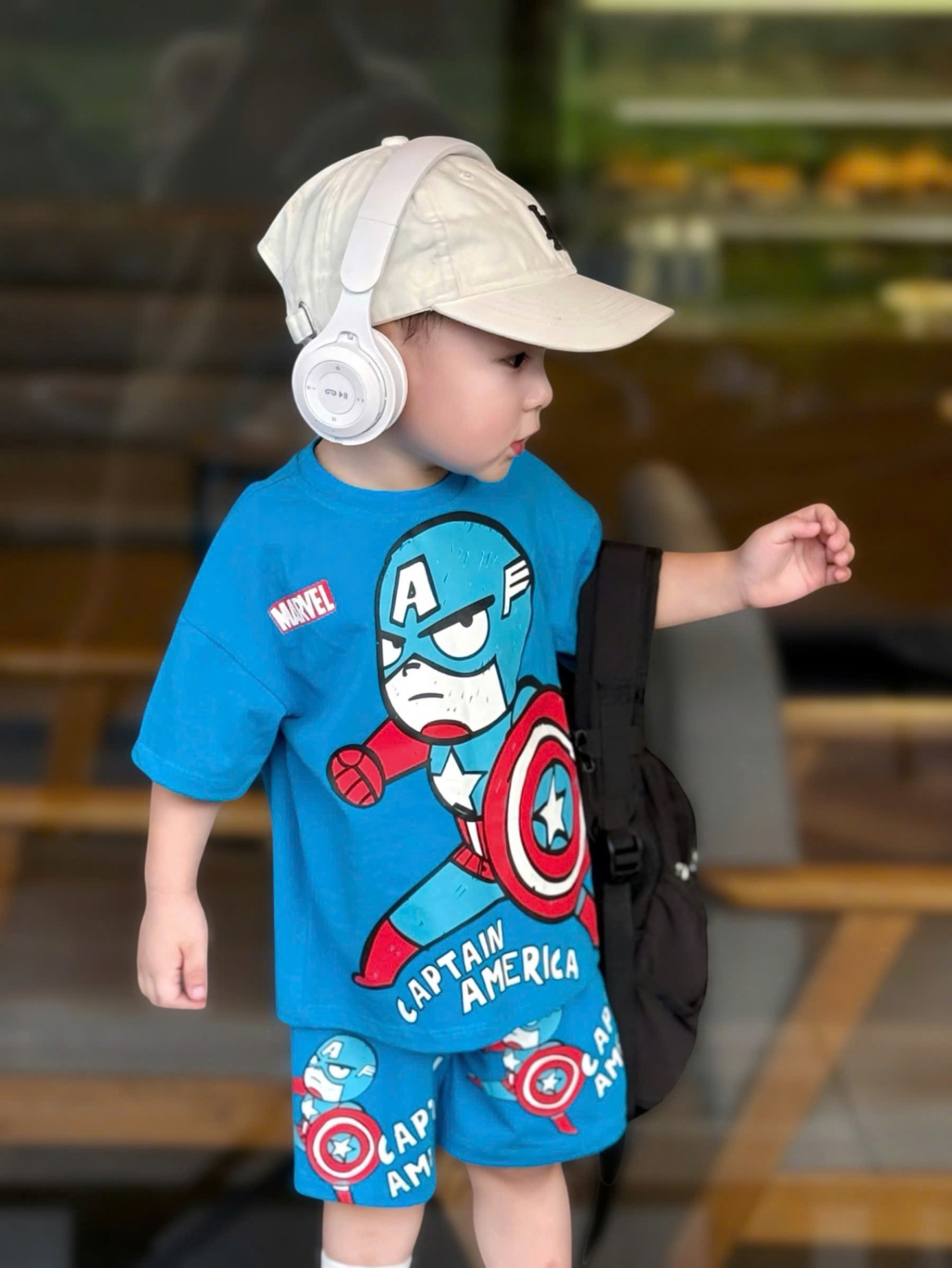 Sbb94 Set bộ siêu anh hùng Captain nhí
