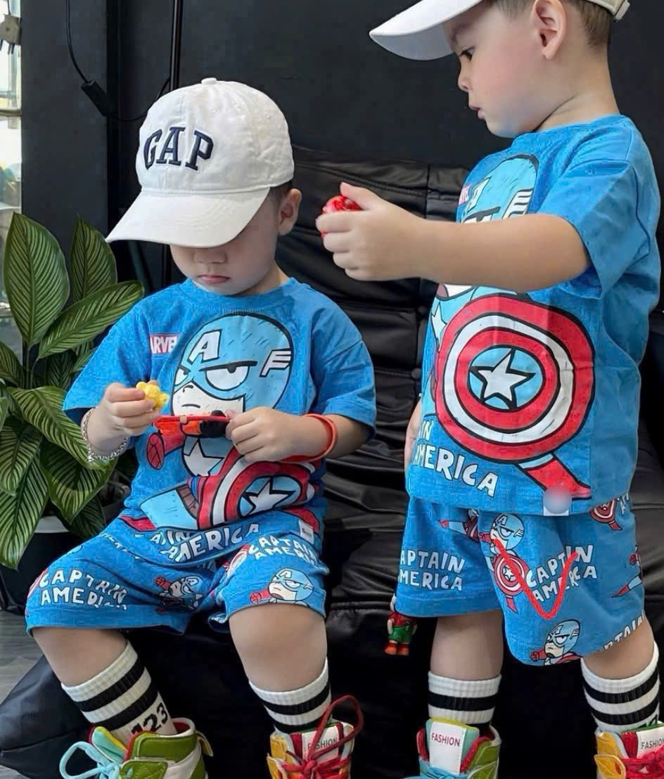 Sbb94 Set bộ siêu anh hùng Captain nhí