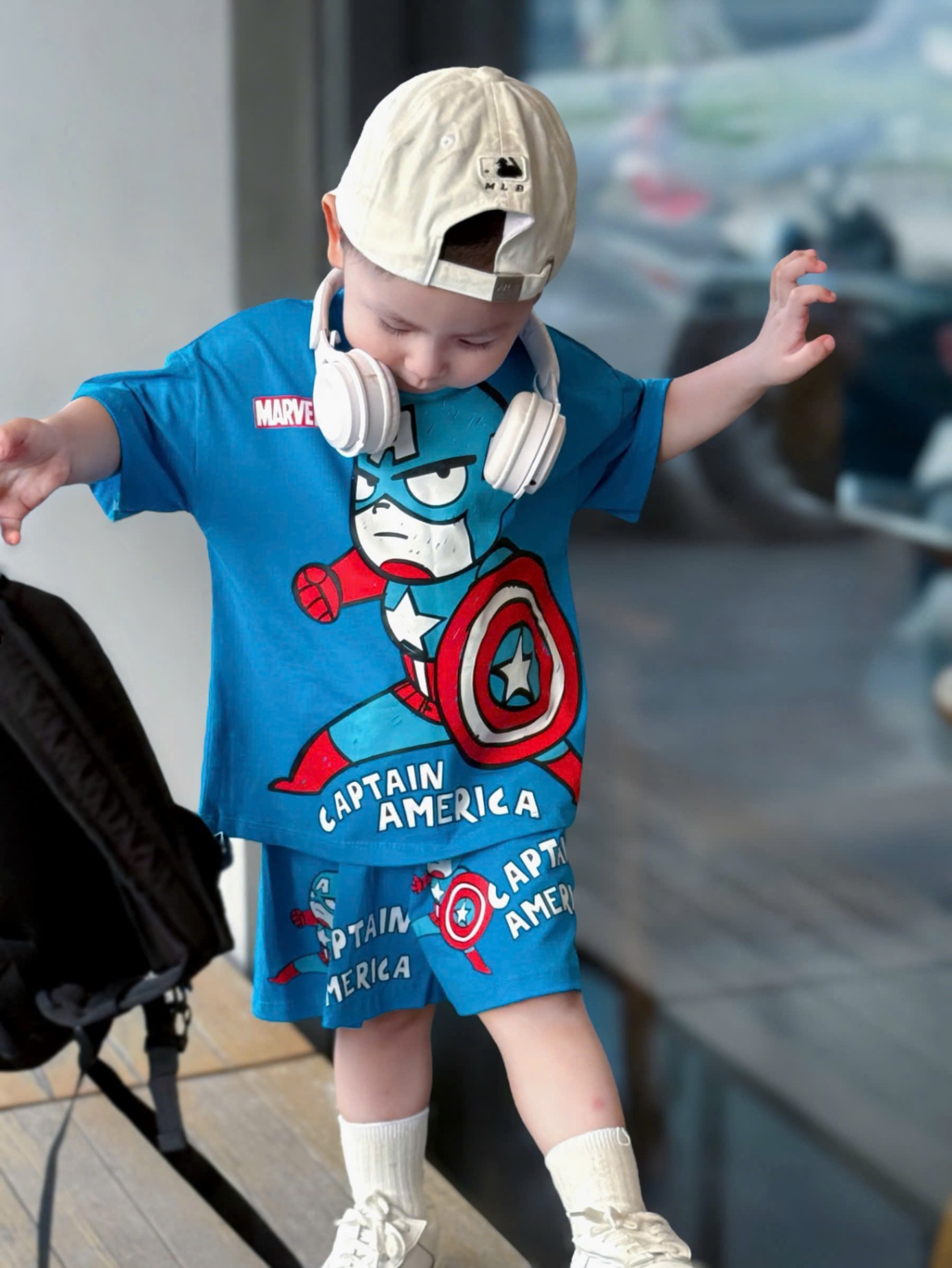 Sbb94 Set bộ siêu anh hùng Captain nhí