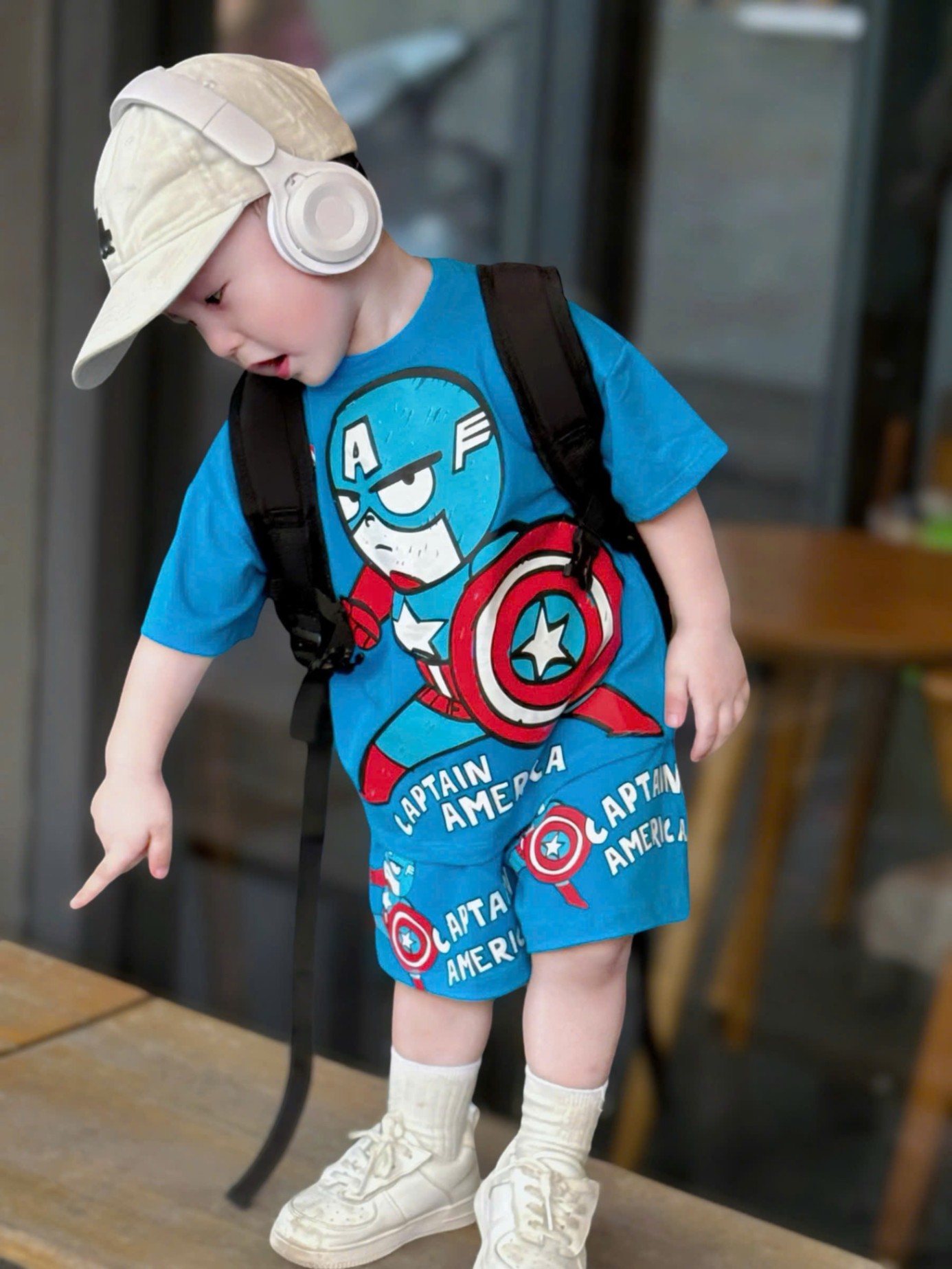 Sbb94 Set bộ siêu anh hùng Captain nhí