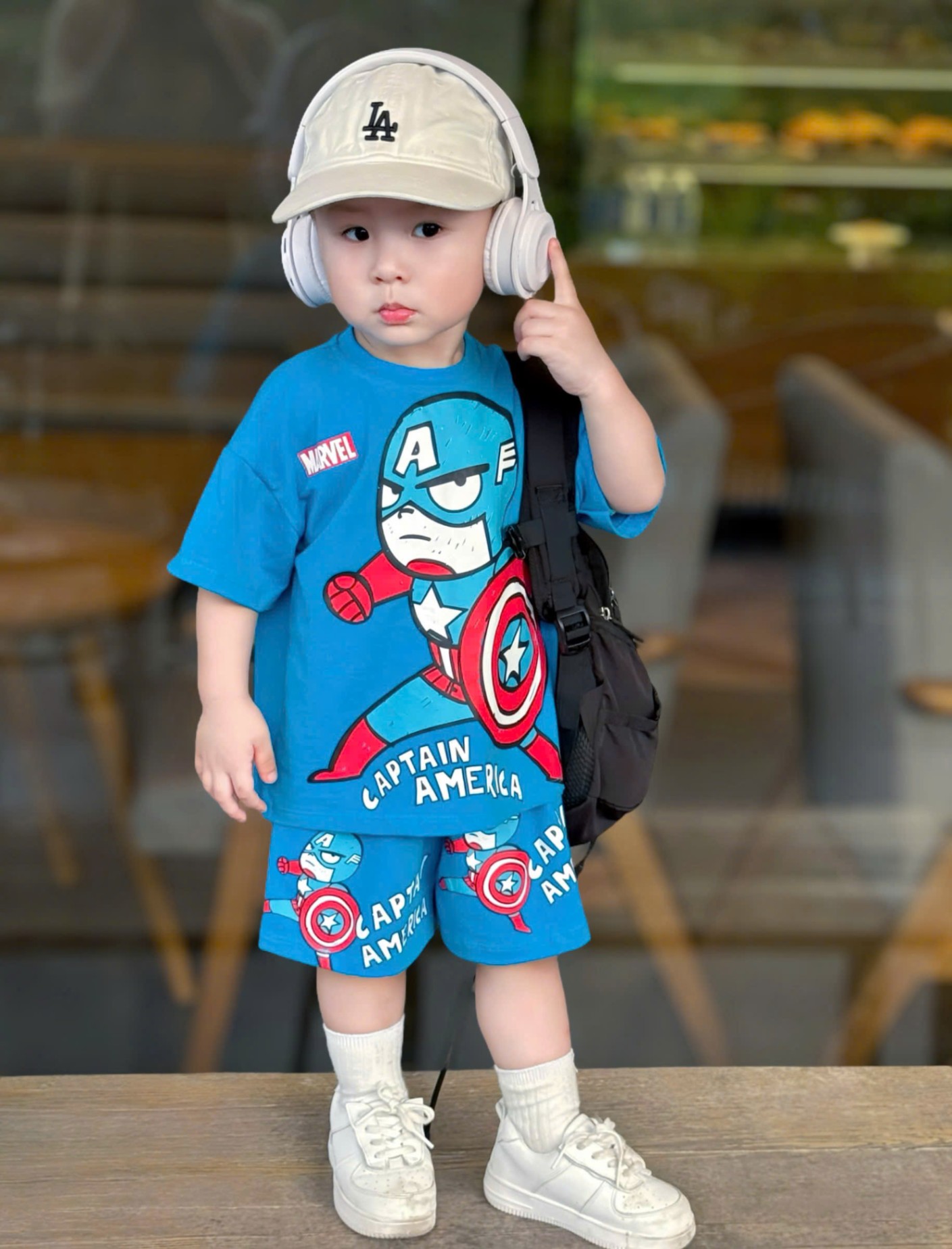 Sbb94 Set bộ siêu anh hùng Captain nhí