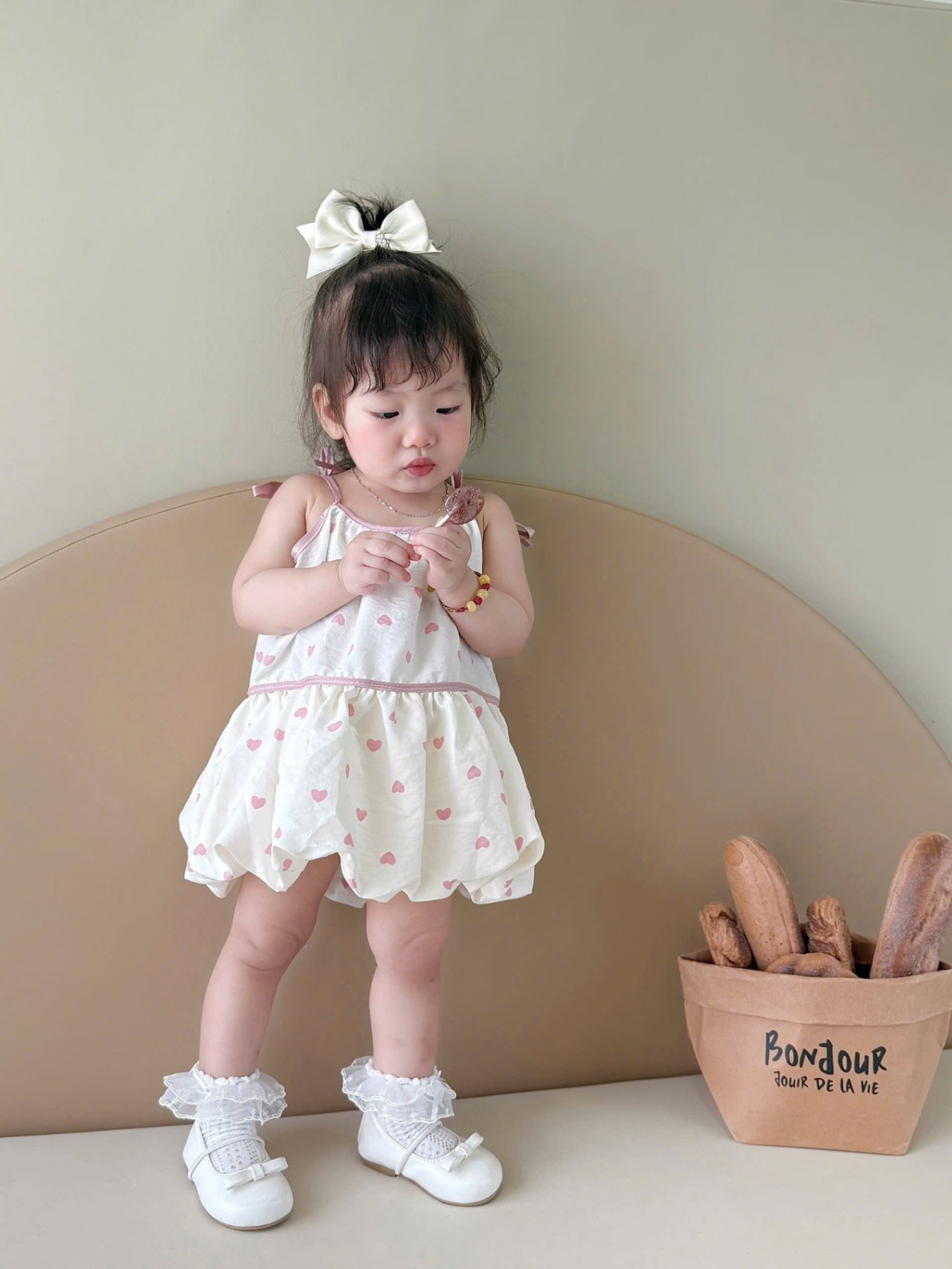 Vbg8 Set 2 váy bồng hai dây chất đũi