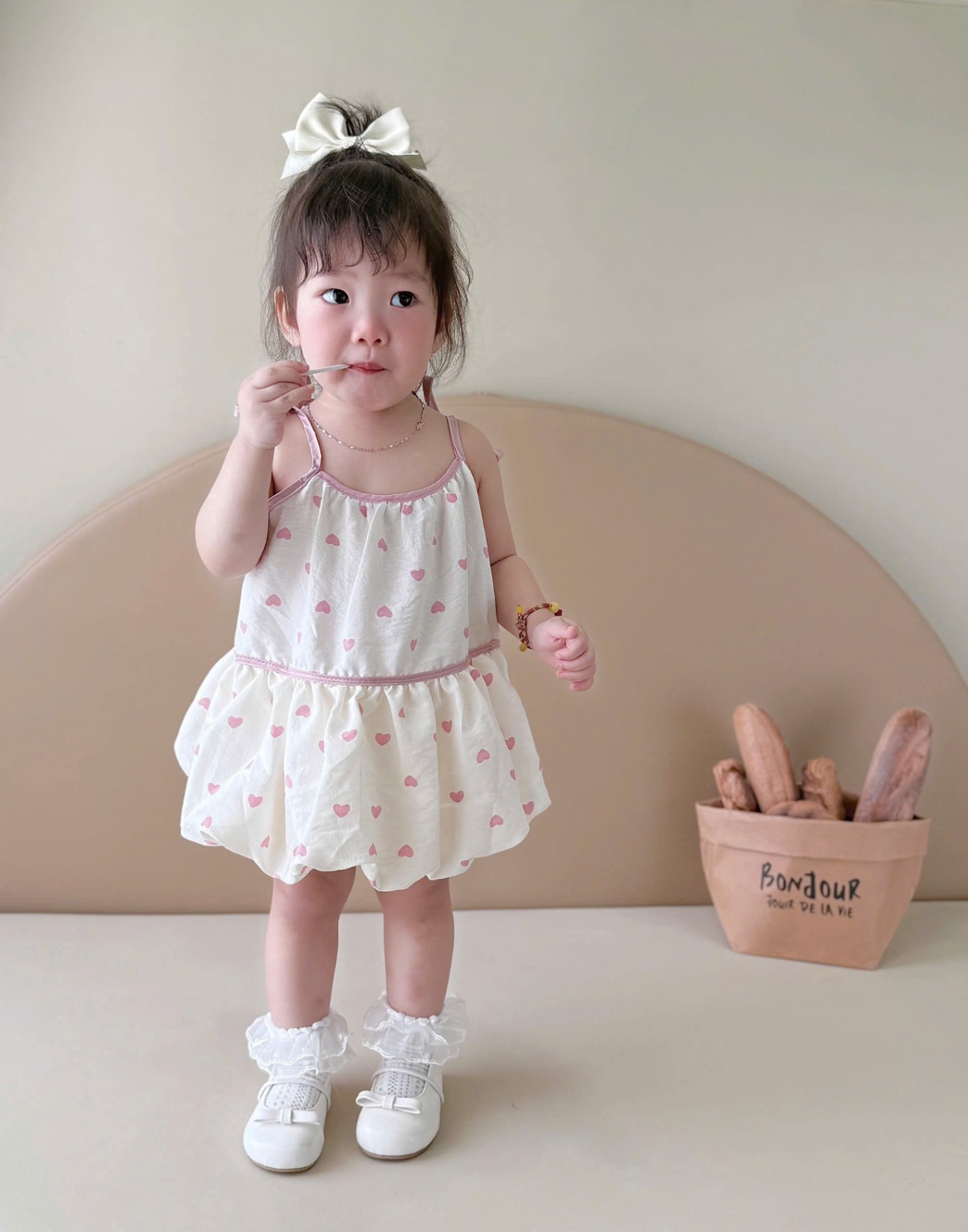 Vbg8 Set 2 váy bồng hai dây chất đũi