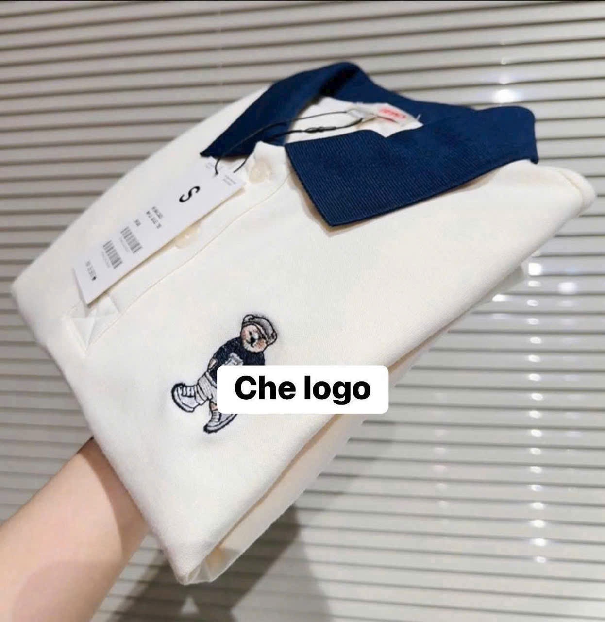 Anp1 Áo cộc Who polo phối tay màu