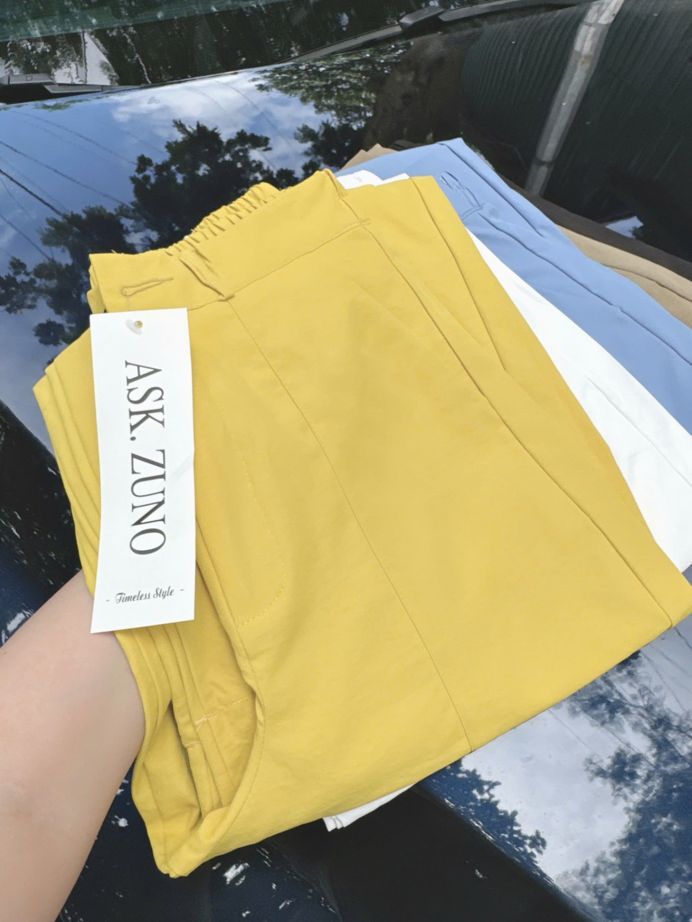 Qsn22 Quần kaki lụa không nhăn 5 màu
