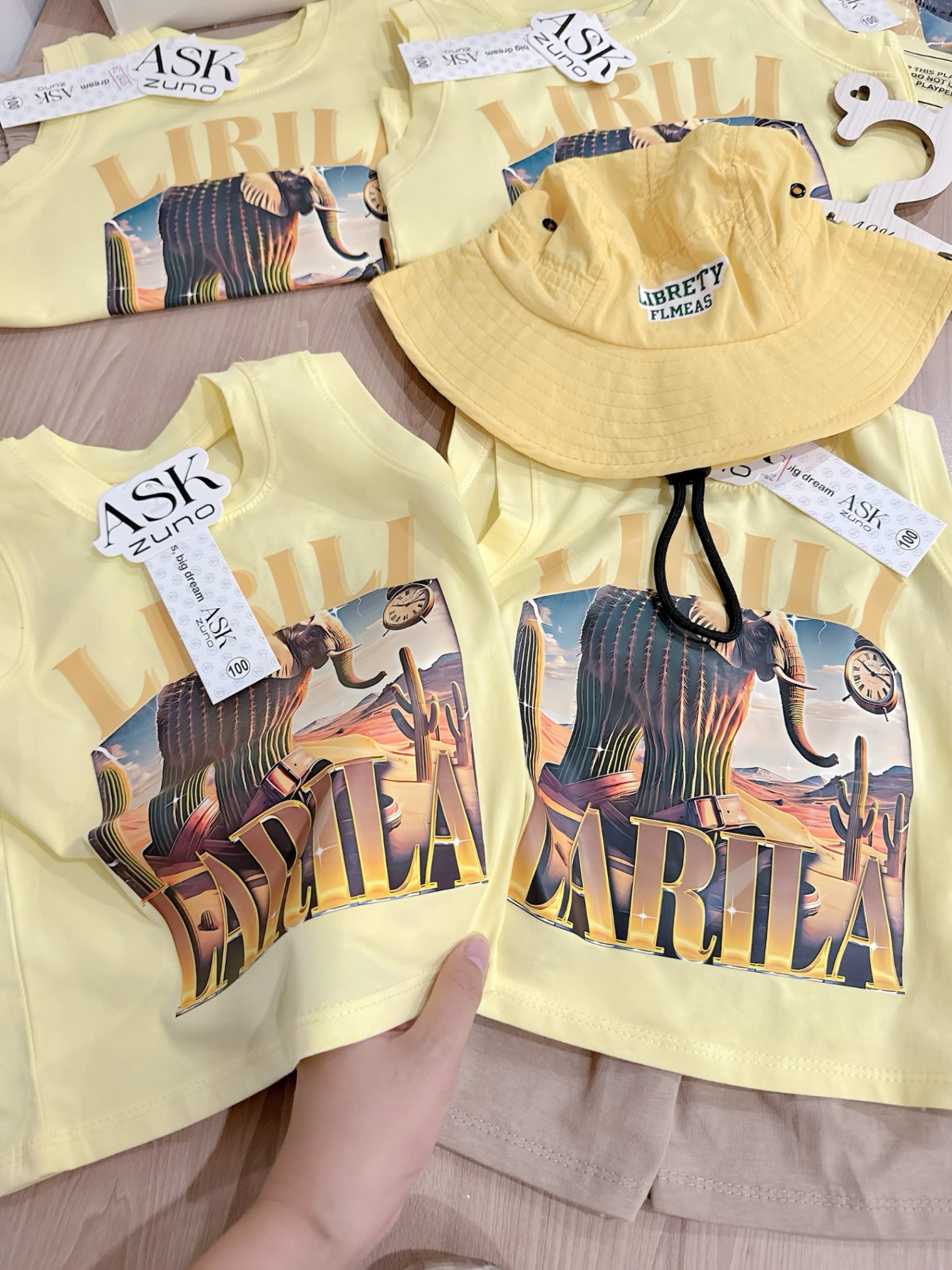 CV - Bbt12 Set bộ LIRILI LARILA bé trai cotton