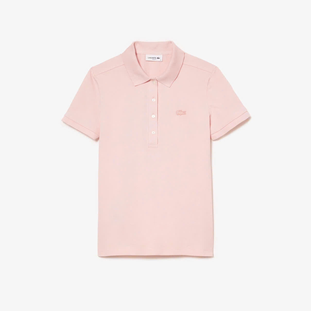 Apn2 Áo phông Laccoste tone hồng nude pastel