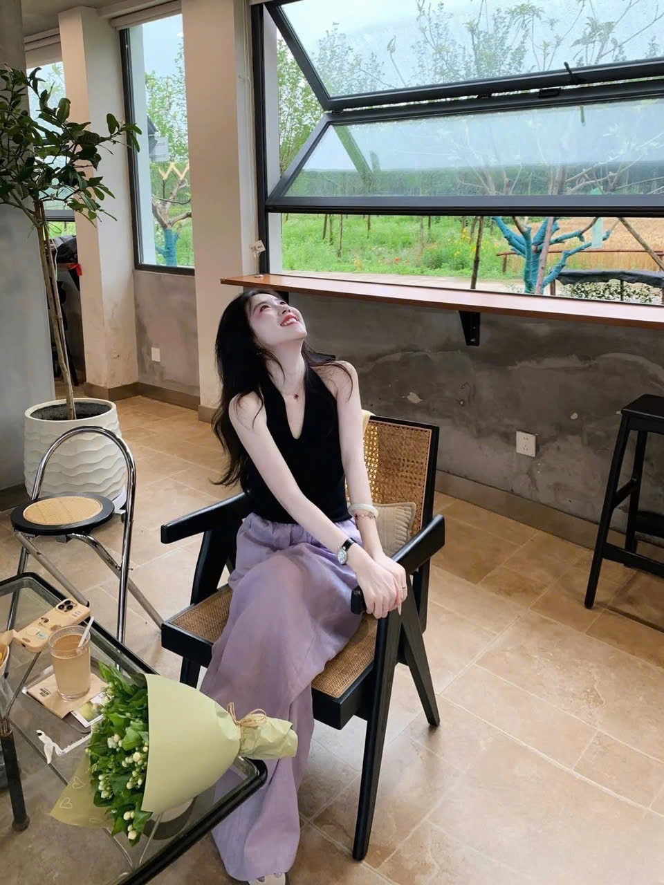 CV -712 Bộ đũi áo sát nách quần tím