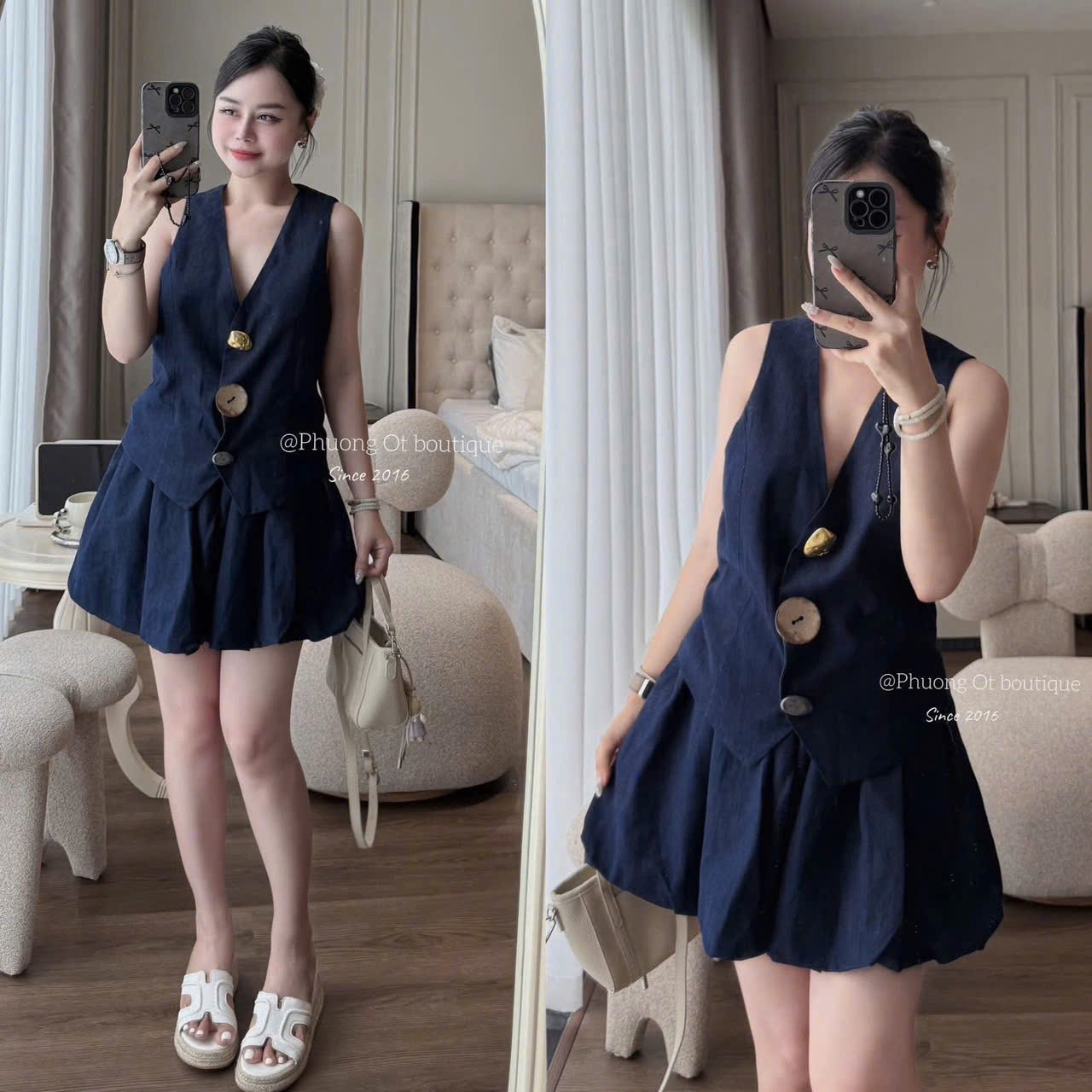 cv-CV02# Set chân váy phồng