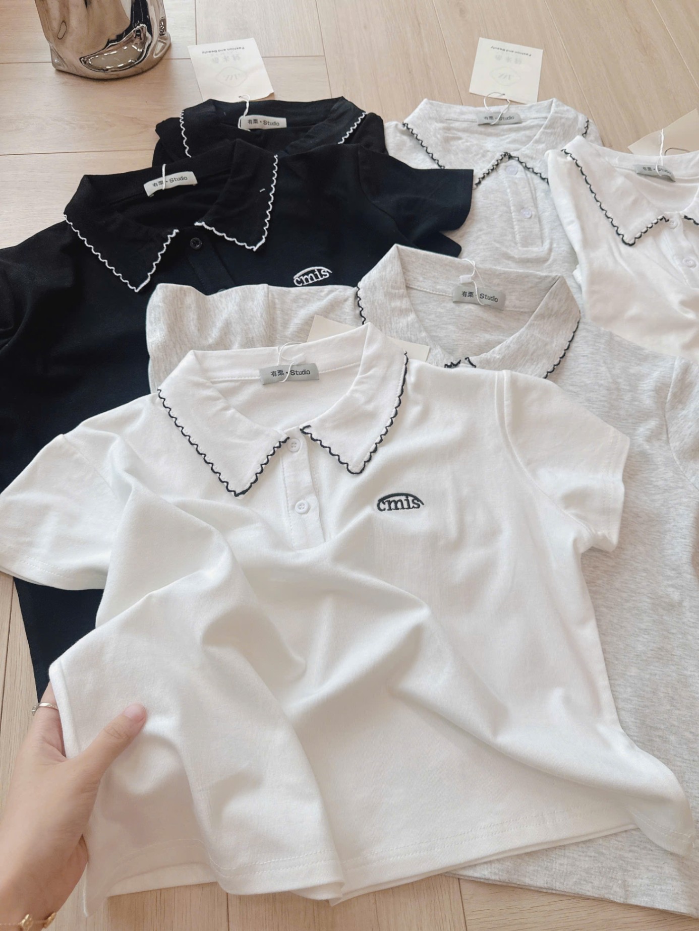 AP2 - Áo Polo cổ viền cách điệu