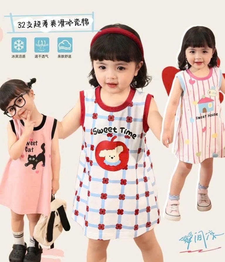 SV20 SET 3 VÁY SÁT NÁCH BÉ