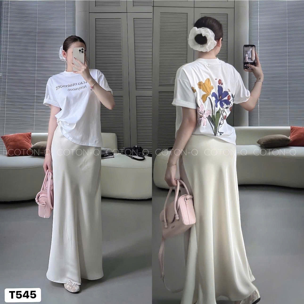 CV-AN95 ÁO TRẮNG PHÔNG CHỮ TRƯỚC