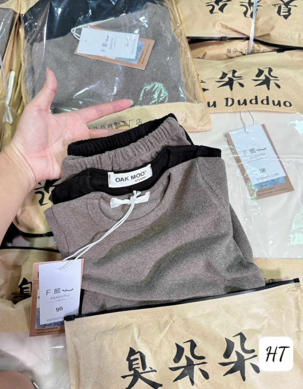 S87 Sét 2bô zip dài tay