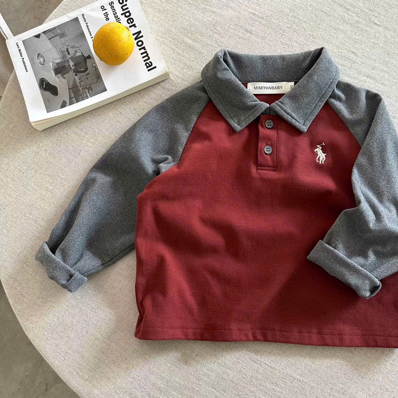 AB51 SET 4 ÁO POLO THÊU NGỰA CHO BÉ