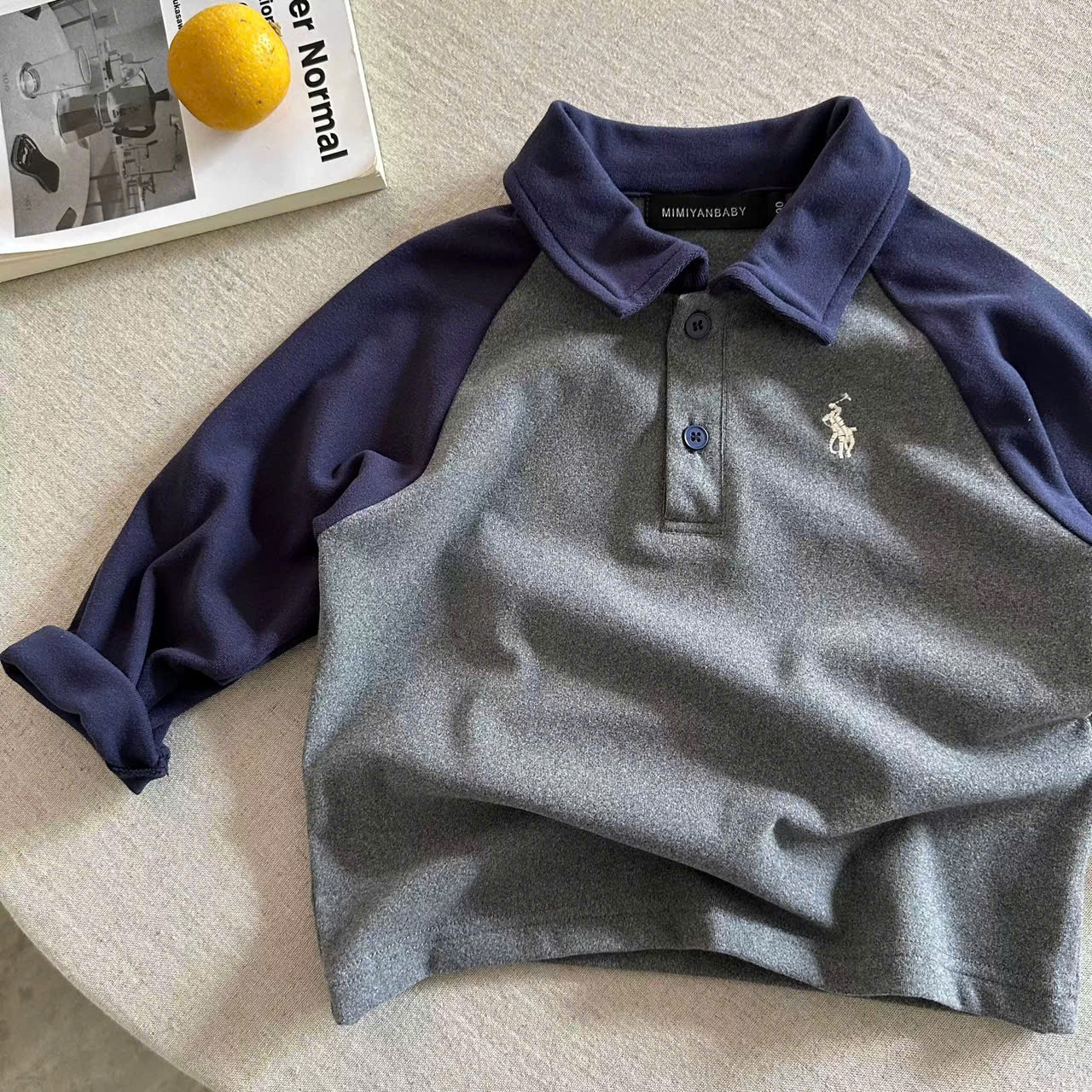 AB51 SET 4 ÁO POLO THÊU NGỰA CHO BÉ