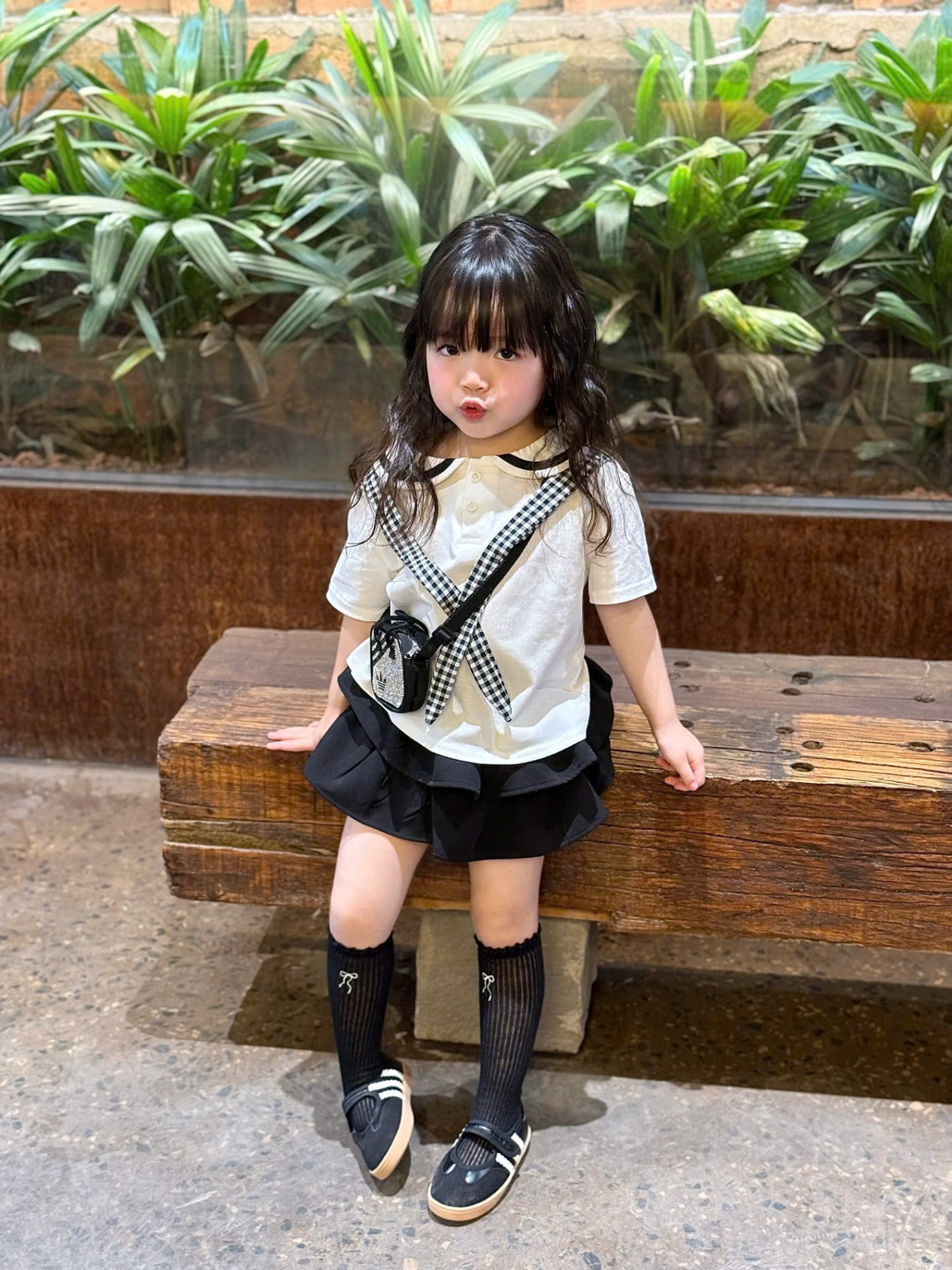 ASM1 SET 2 ÁO SƠ MI TRẮNG CHO BÉ