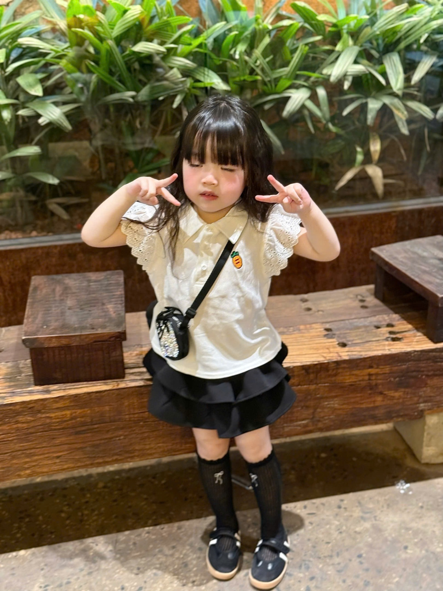 ASM1 SET 2 ÁO SƠ MI TRẮNG CHO BÉ