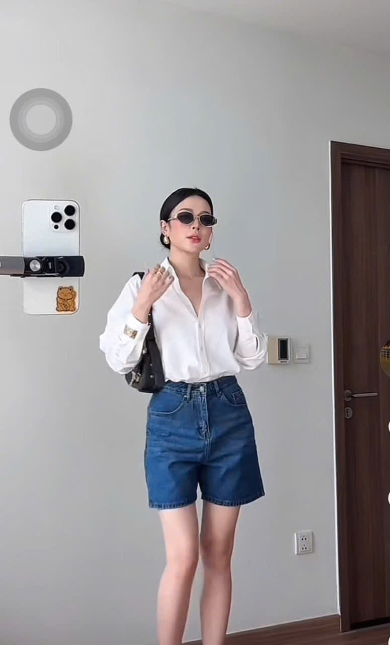 Q23# Quần bò ngố lì cho nữ(X)