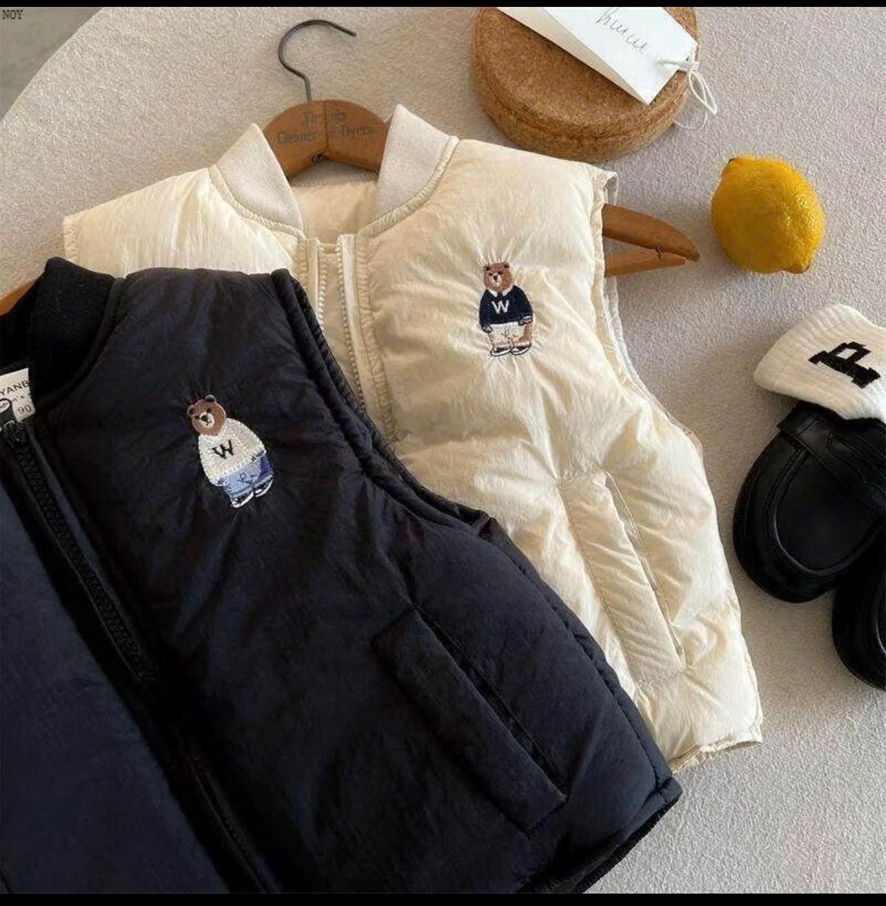 AL87 áo phao Gile gấu