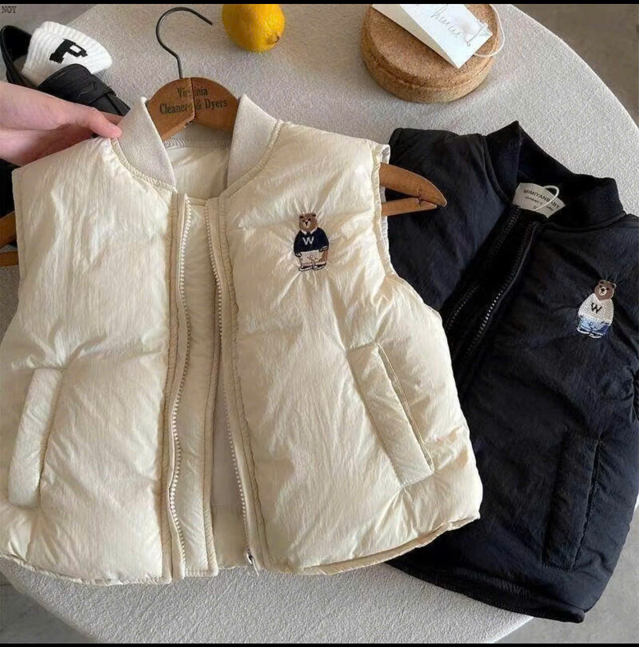 AL87 áo phao Gile gấu