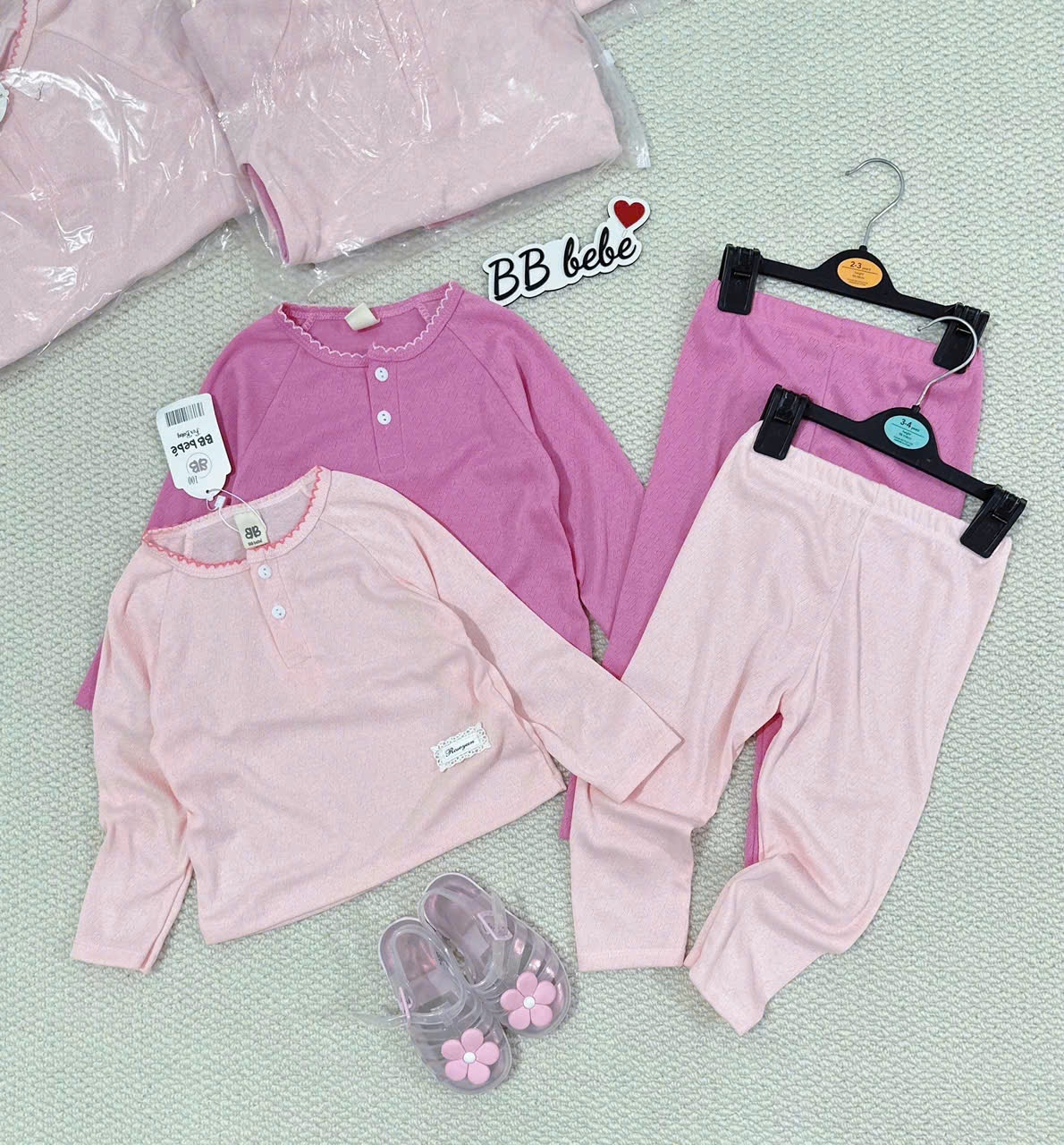 H10# SET 2 BỘ TRƠN BÉ GÁI